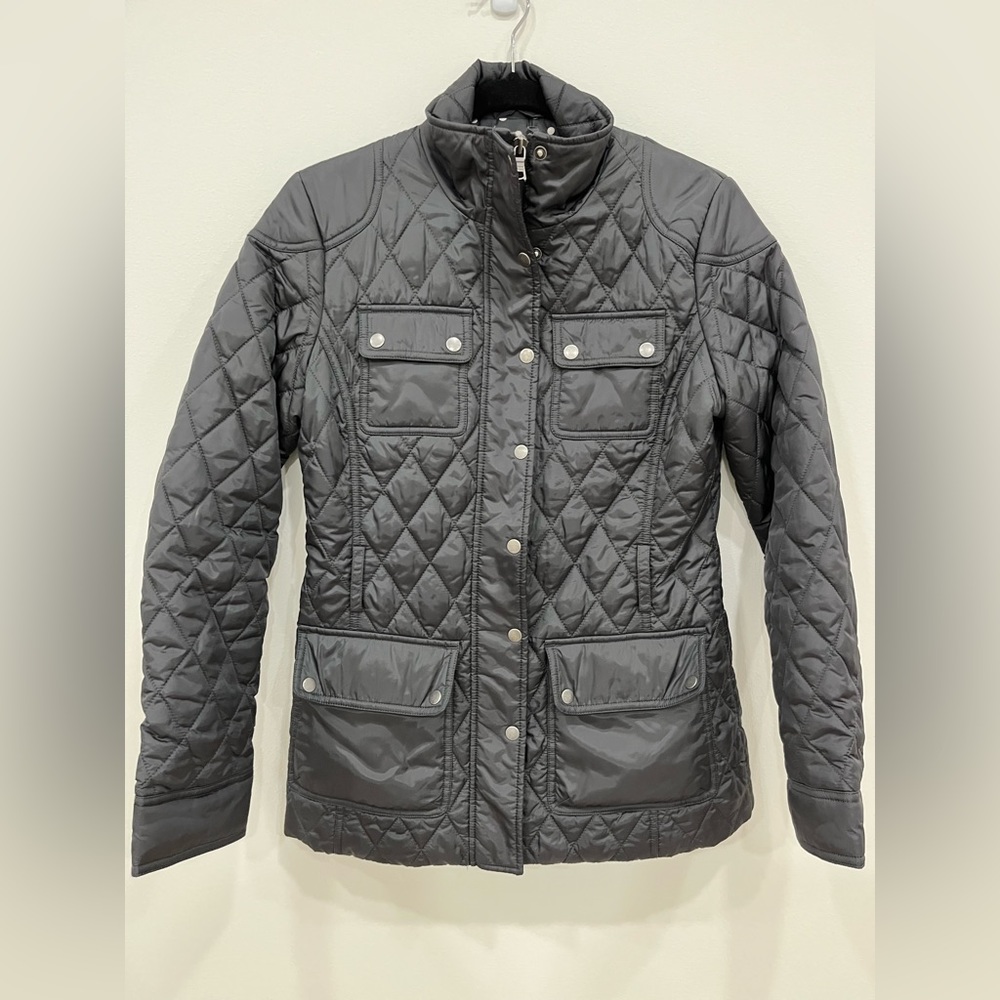Banana republic, jacket, black/grey color size small